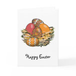 Basket of Colorful Easter Eggs 11 cards