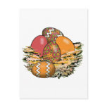 Basket of Colorful Easter Eggs 11 postcards