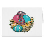 Basket of Colorful Easter Eggs 12 cards
