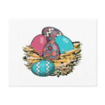 Basket of Colorful Easter Eggs 12 postcards