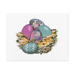 Basket of Colorful Easter Eggs 16 Postcards