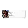 Basket of Crocheting and Thread Custom Return Address Label