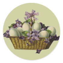 Basket of Eggs - Sticker