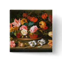 Basket of flowers, 1625 pins