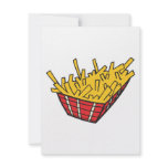 basket of french fries personalized invite