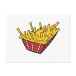 basket of french fries post card