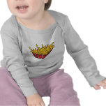 basket of french fries tee shirts