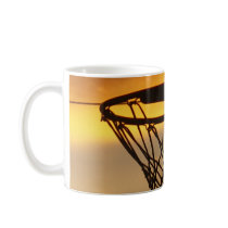 Basket of gold coffee mug