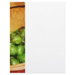 Basket of Green Grapes Personalized Letterhead