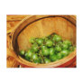 Basket of Green Grapes Post Card