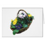 Basket of Primroses Card