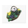 Basket of Primroses Postcard