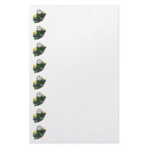 Basket of Primroses Custom Stationery