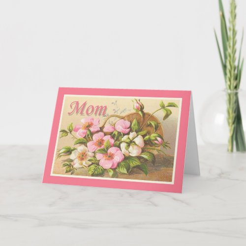 Basket Of Roses Cards