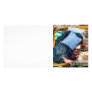 Basket of Sewing Supplies Picture Card