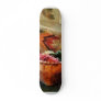 Basket of Yarn and Tapestry Custom Skate Board