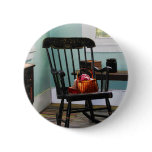 Basket of Yarn on Rocking Chair Buttons