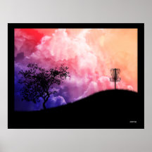 Basket On A Hill Poster