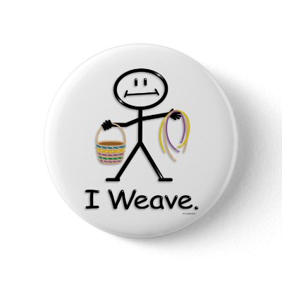 Basket Weaving Button by BusyBodies