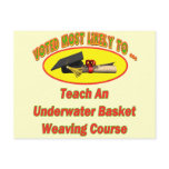 Basket Weaving Course Postcards