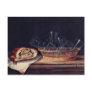 Basket With Glass Pie And A Letter By Stoskopff Post Card