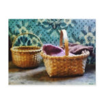 Basket With Knitting Postcards