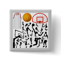 basketball2 pinback buttons