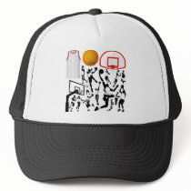 basketball2 mesh hats