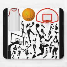 basketball2 mouse pad