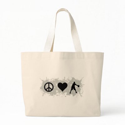 Basketball 1 canvas bags by PeaceLoveSports