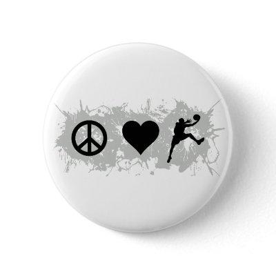 Basketball 2 pinback button by PeaceLoveSports
