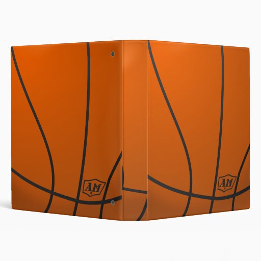 Basketball 3 Ring Binders Zazzle