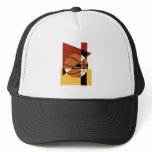 Basketball Abstract Hat