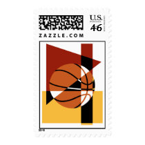 Basketball Abstract stamps