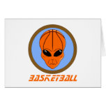 Basketball Alien Card