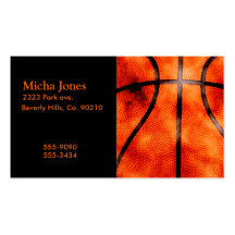 Basketball All Day Grunge Style Business Card Templates