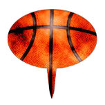 Basketball All Day Grunge Style cake picks