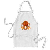 BASKETBALL AND PLAYERS APRONS
