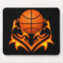 BASKETBALL AND PLAYERS MOUSEPAD