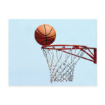 Basketball anticipation postcards