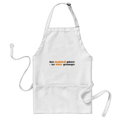basketball apron by Pferdefreundin