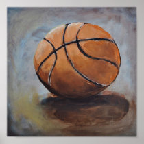 BasketBall Art Print