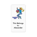 basketball babe girls basketball player custom address labels