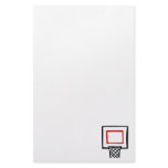 Basketball Backboard & Hoop Customized Stationery