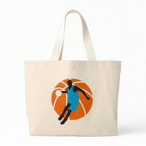 basketball tote bag
