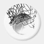 Basketball Ball Fridge Magnet