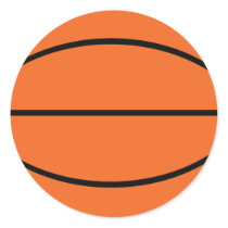 Basketball ball icon stickers