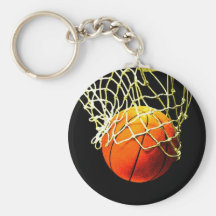 Basketball Ball Key Chains