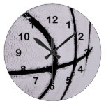 basketball ball lines urban styled wall clocks