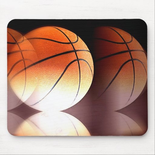 Basketball Ball Mouse Pad Zazzle
